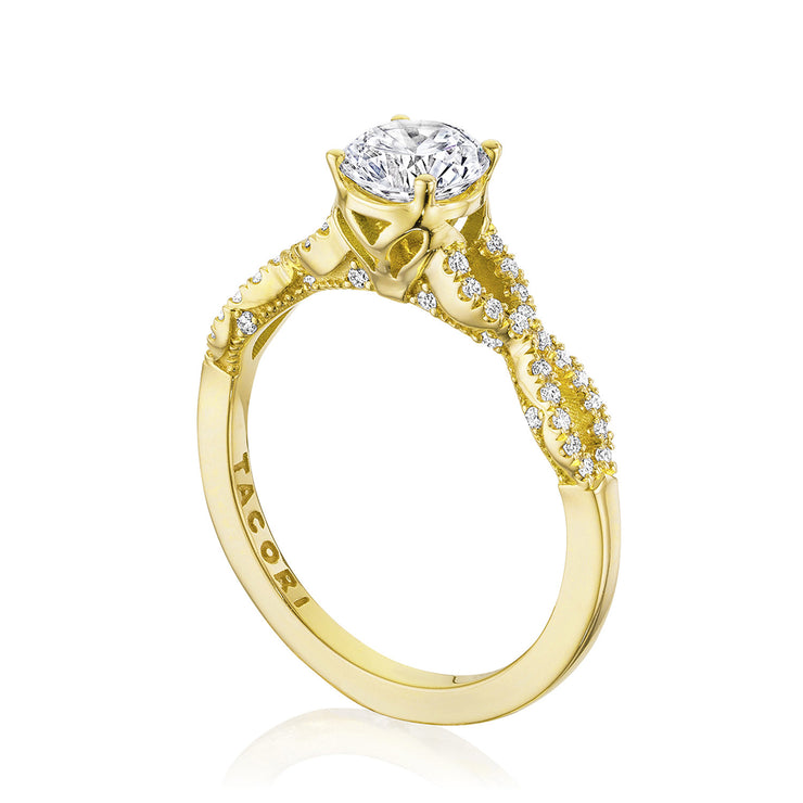 Round Solitaire Engagement Ring