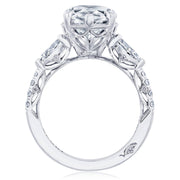 Pear 3-Stone Engagement Ring